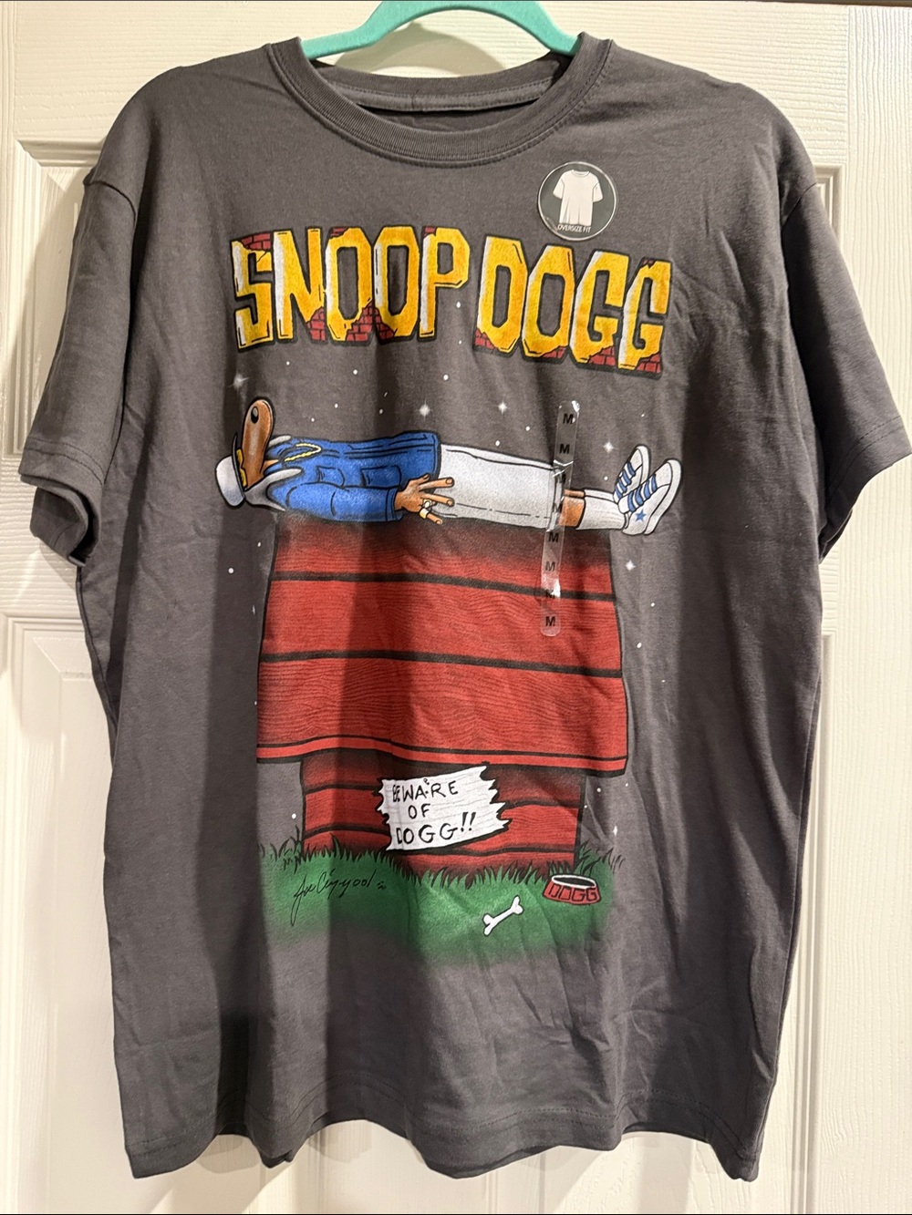 Snoop Dog Graphic Tee - Charcoal
